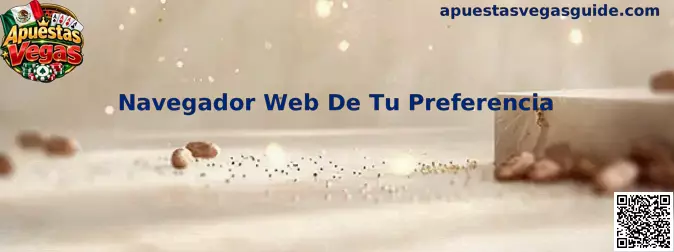 Ilustración de una guía para utilizar un navegador web compatible al consultar Apuestas Vegas