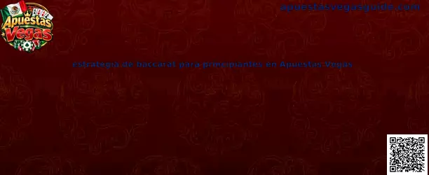 Ilustración de una mesa de baccarat para aprender las apuestas a Banca, Jugador y Empate en Apuestas Vegas