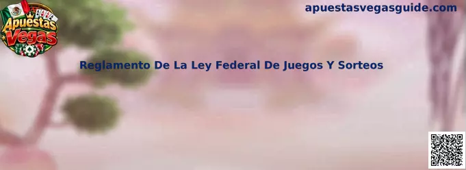 Reglamento De La Ley Federal De Juegos Y Sorteos