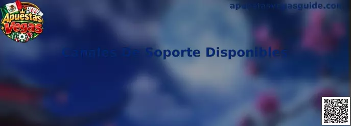 Canales De Soporte Disponibles en Apuestas Vegas