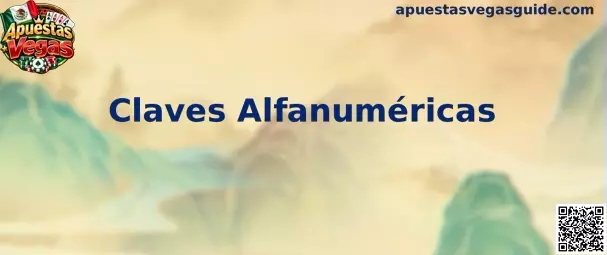 Claves Alfanuméricas Apuestas Vegas