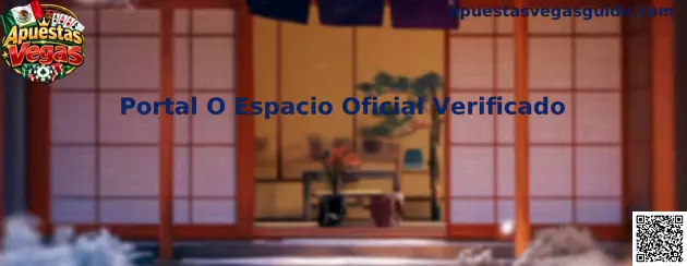 Referencia visual para identificar un portal o espacio oficial verificado relacionado con Apuestas Vegas